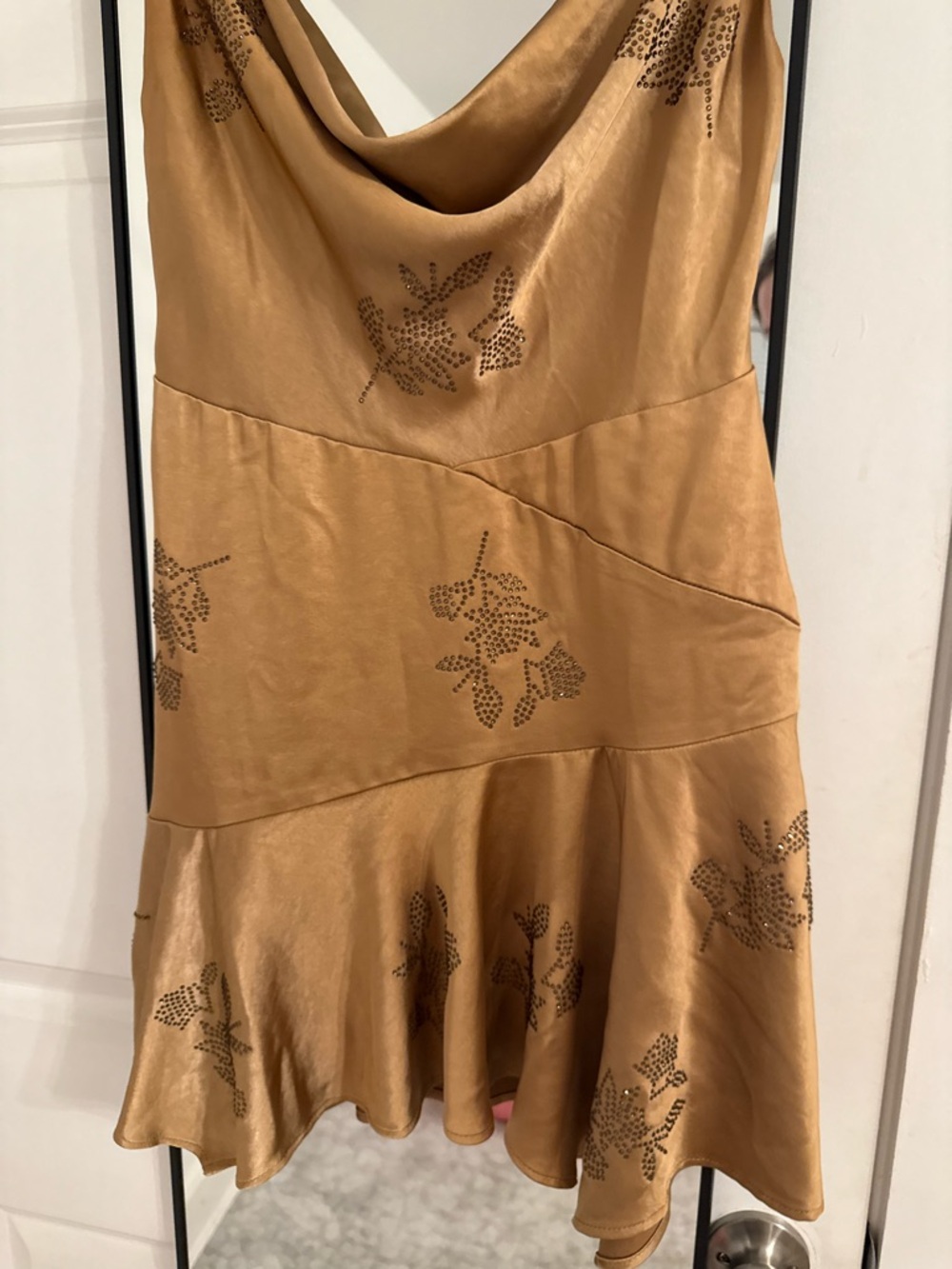 Oh Polly Women's Satin mini dress - Picture 6 of 10